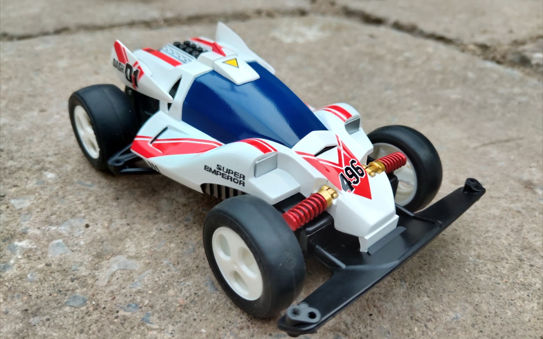 田宫四驱车 超皇帝 原画喷漆