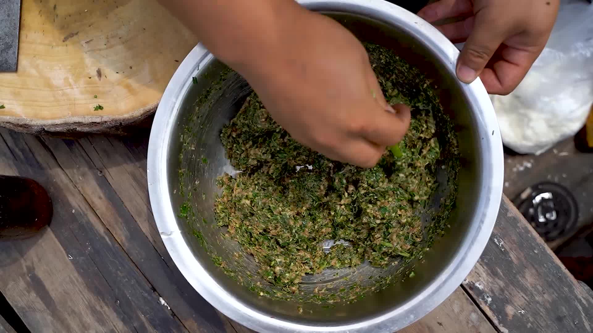 [图]荷叶饼，淡淡荷香，软糯适中。