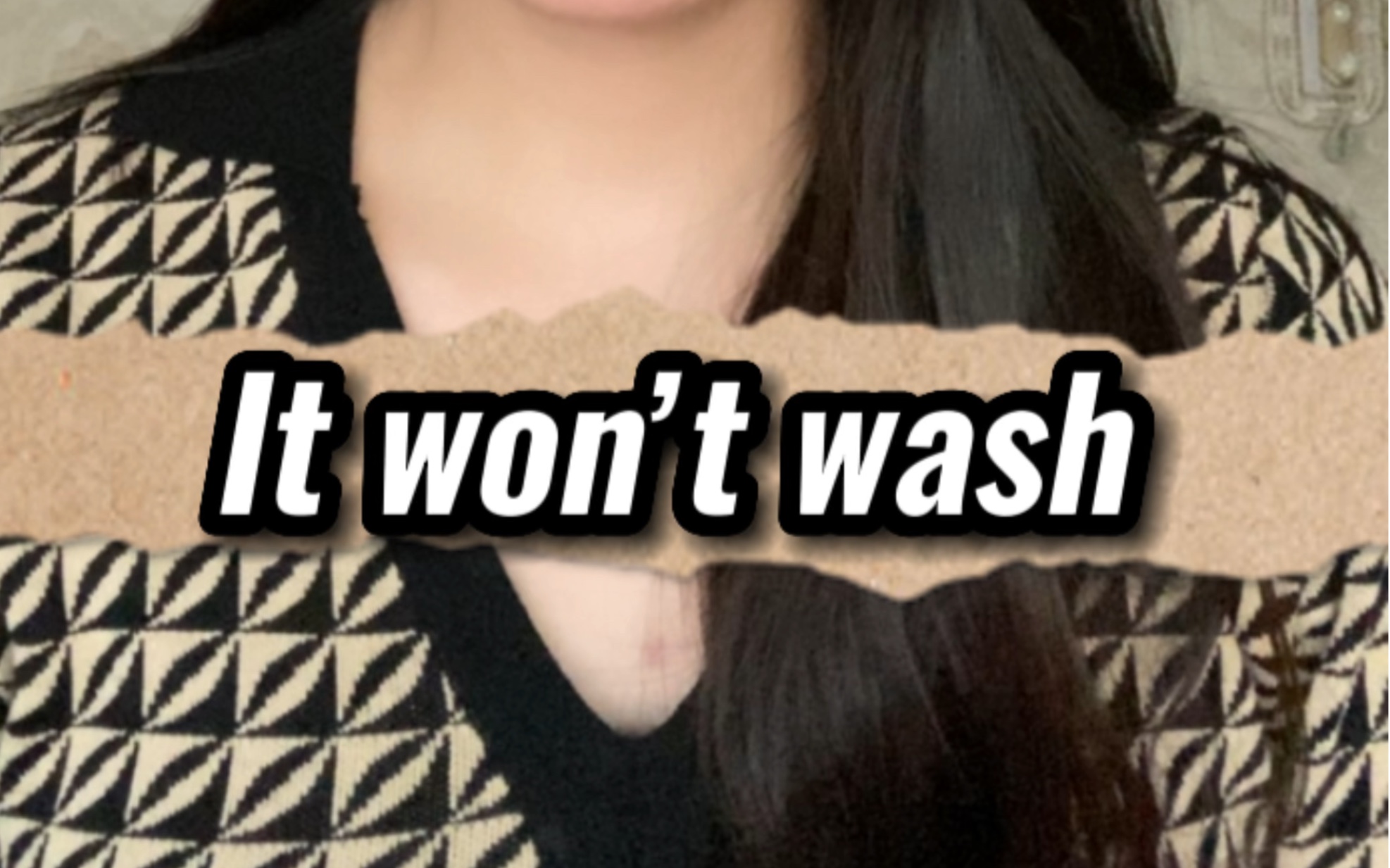 It won't wash 是什么意思呢?哔哩哔哩bilibili