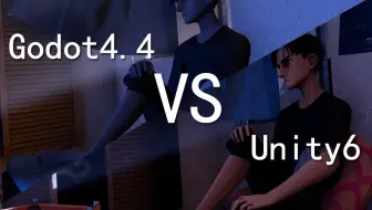 Godot4.4对比Unity6 HDRP，光照烘焙与后处理差距还有多远