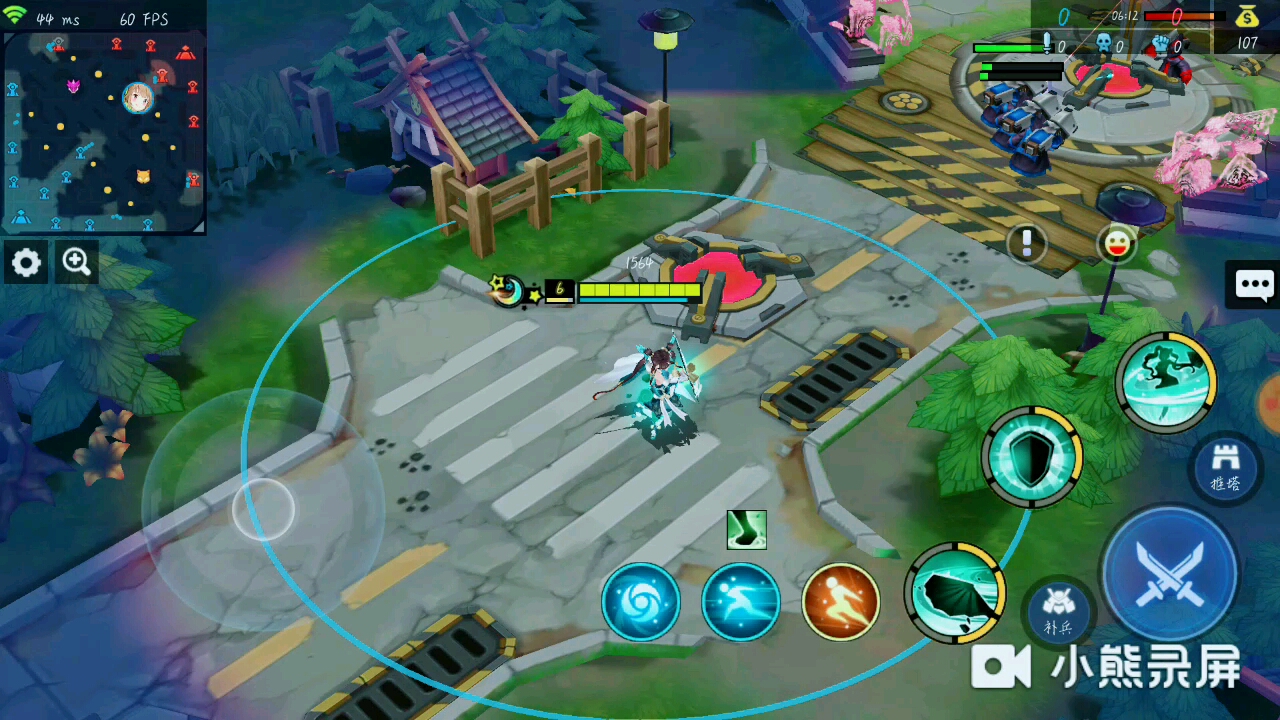 樱山水-绿漪香韵:)全技能展示_哔哩哔哩_bilibili