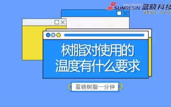 [图]《树脂一分钟》树脂对使用的温度有什么要求