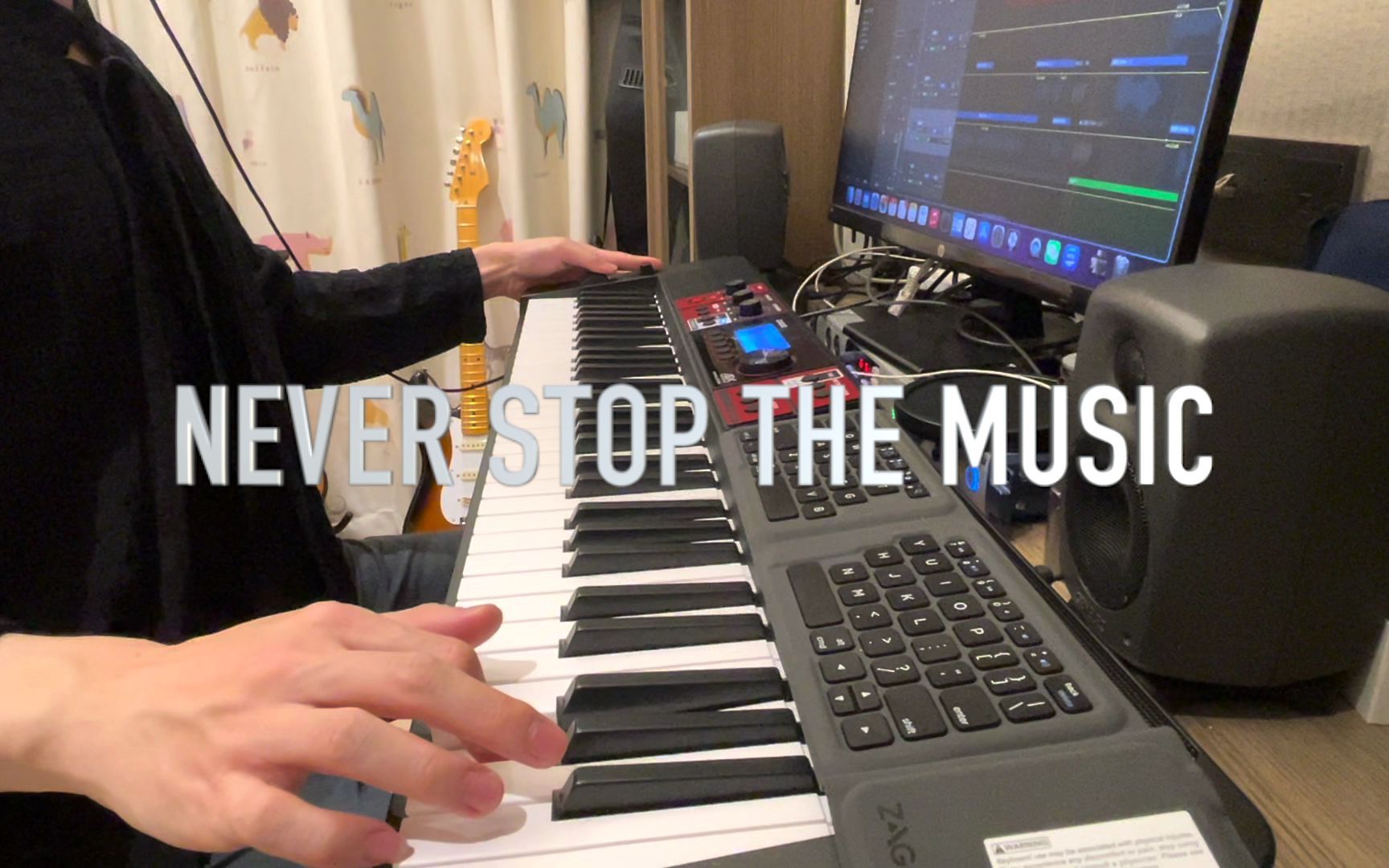 [图]独立音乐人-吕为携手 Casiotone CT-S1000V演绎原创作品《NEVER STOP THE MUSIC》