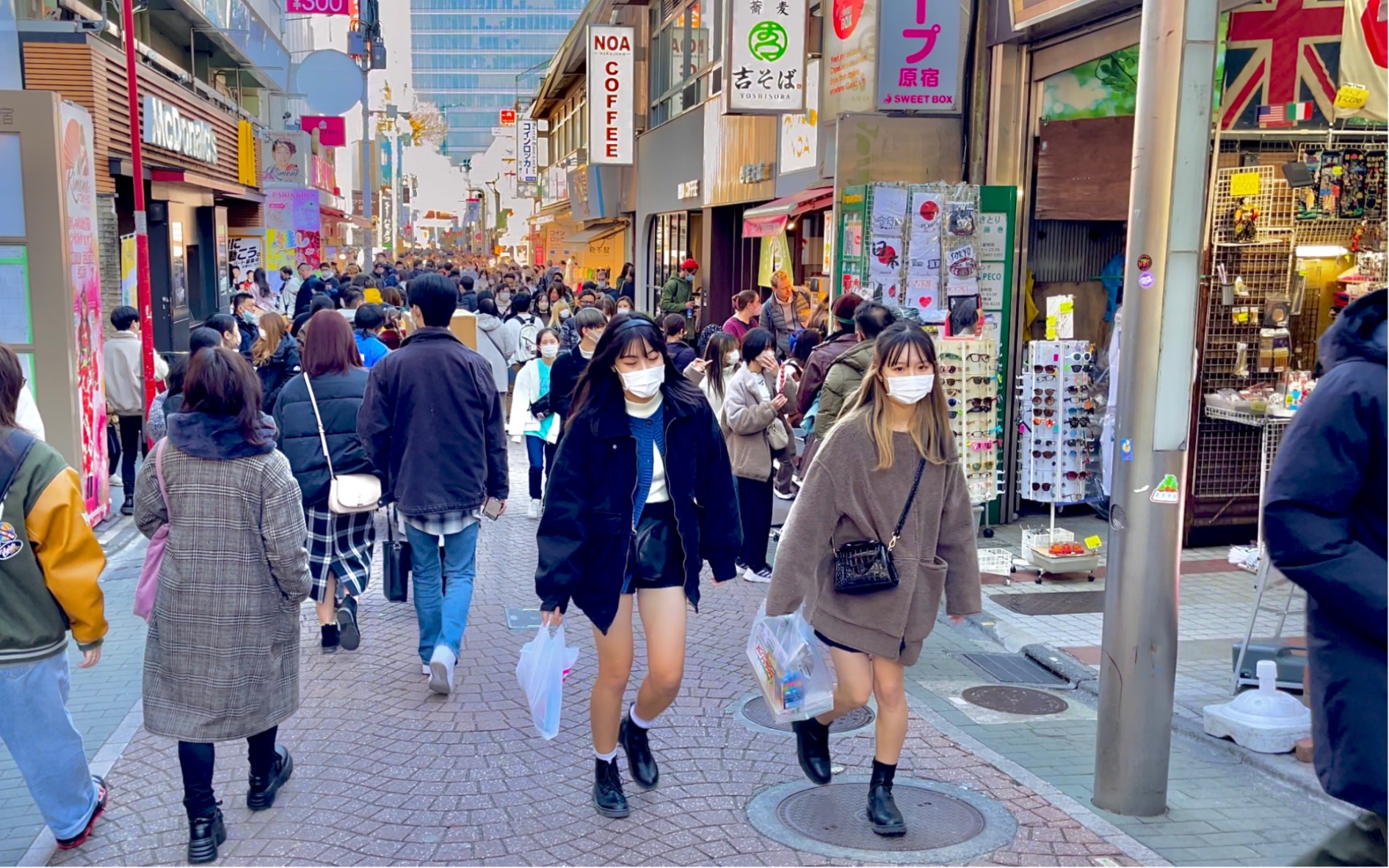 [4khdr]日本云逛街 |漫步日本东京原宿,东京旅行必去的逛街拍照打卡