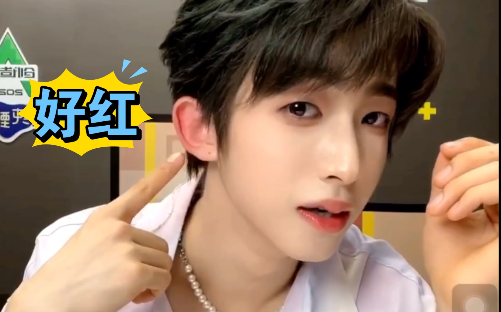 【刘宇】直播 cue陈梓铭 对鲨姐这个粉丝名的看法 撒娇后耳朵红了