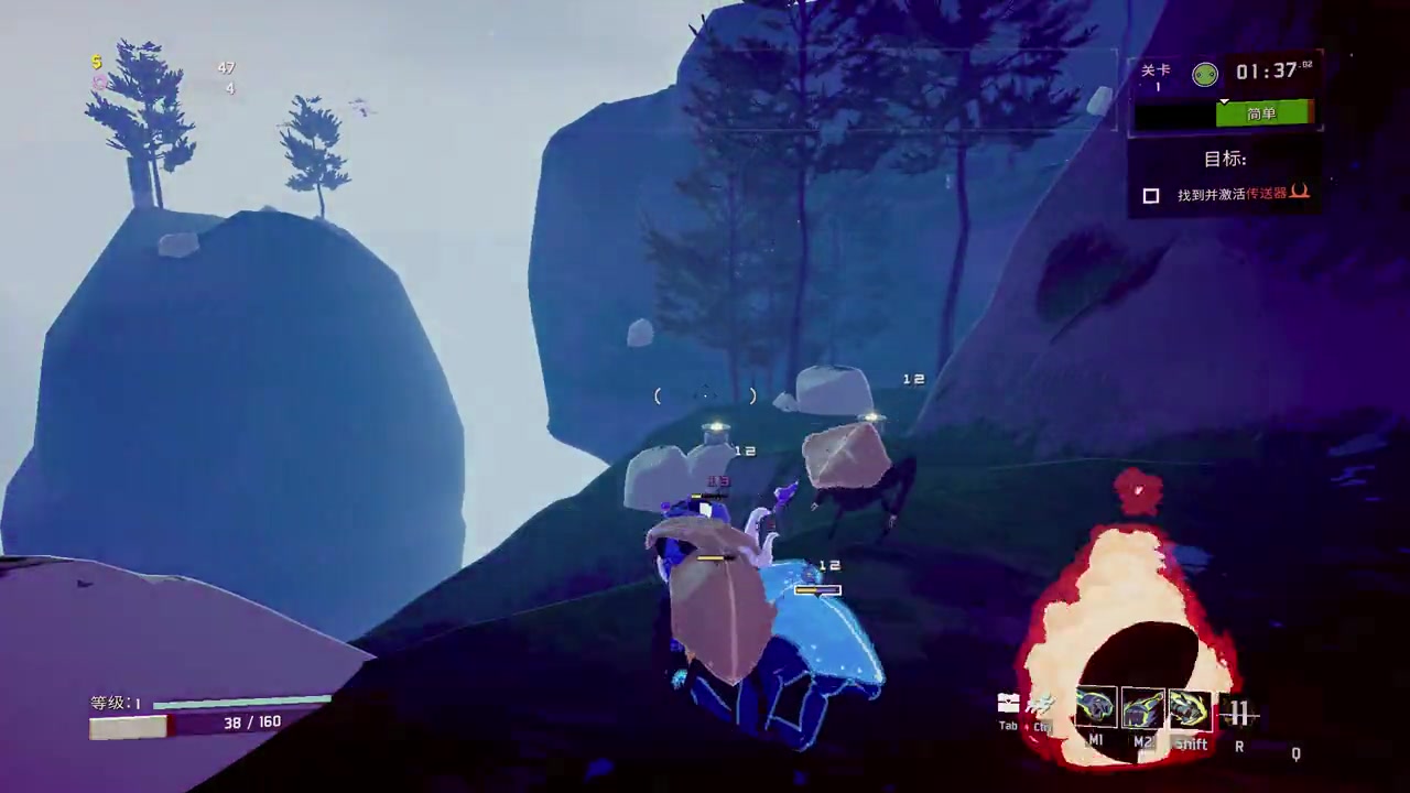 riskofrain2雨中冒险2装弹手shift技能解锁演示