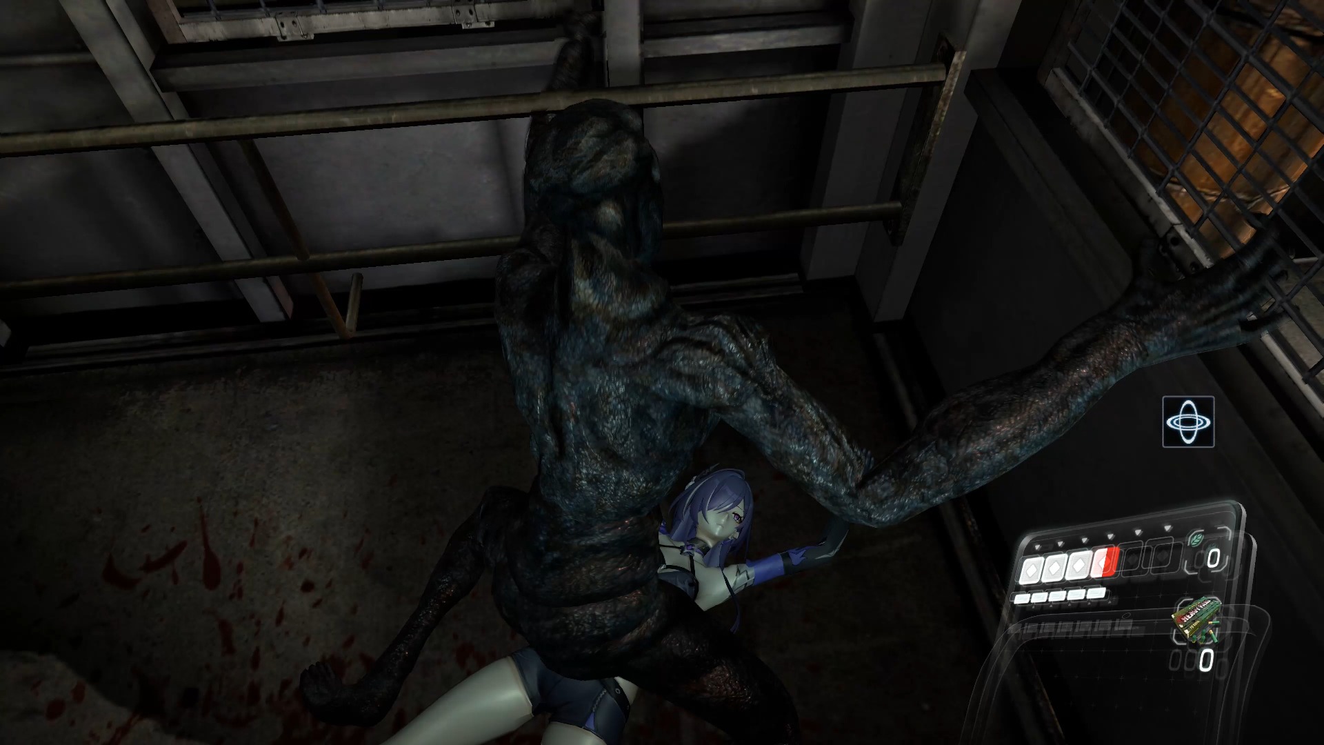 生化危机6mod——黄泉姐姐与水蛭哥哥的摔跤比赛