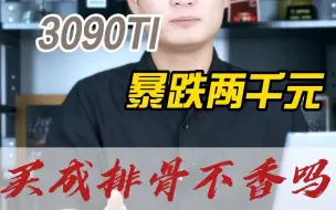 Download Video: 3090TI的暴跌，大家都知道了吧