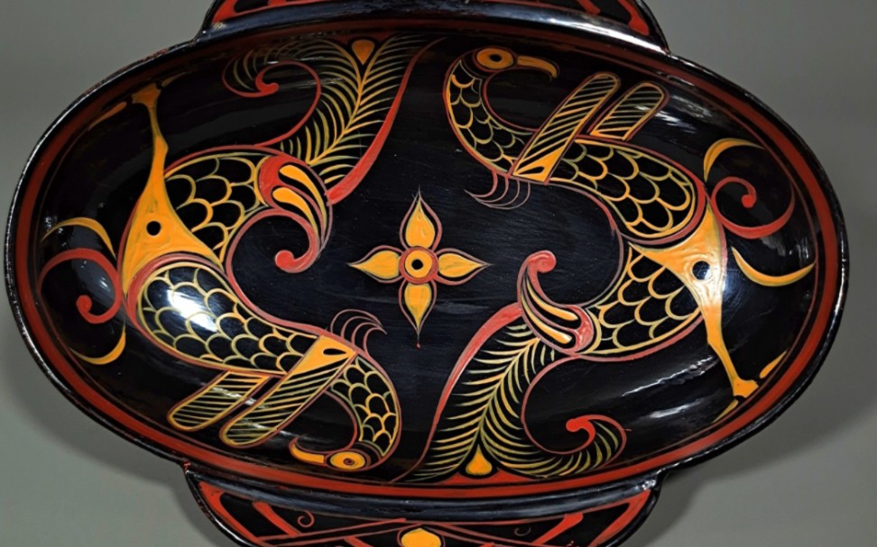 仿汉代漆器羽觞