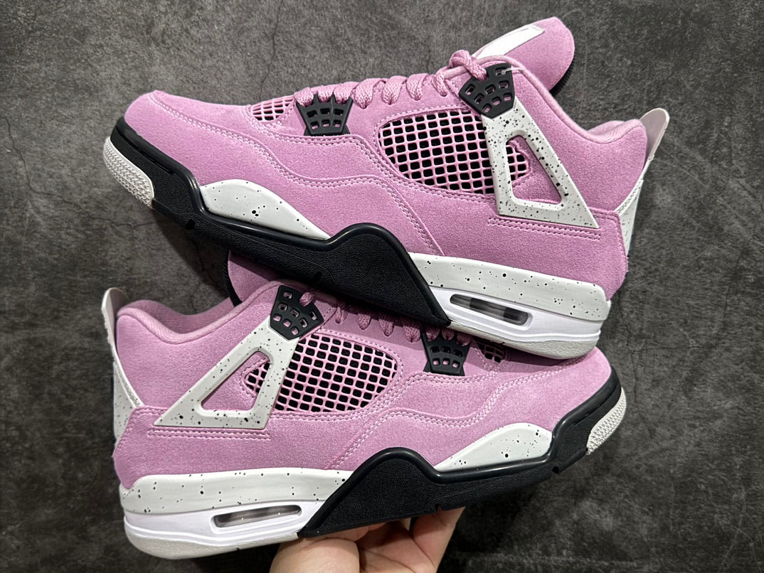 air jordan aj4 wmns "orchid" 猛男粉!