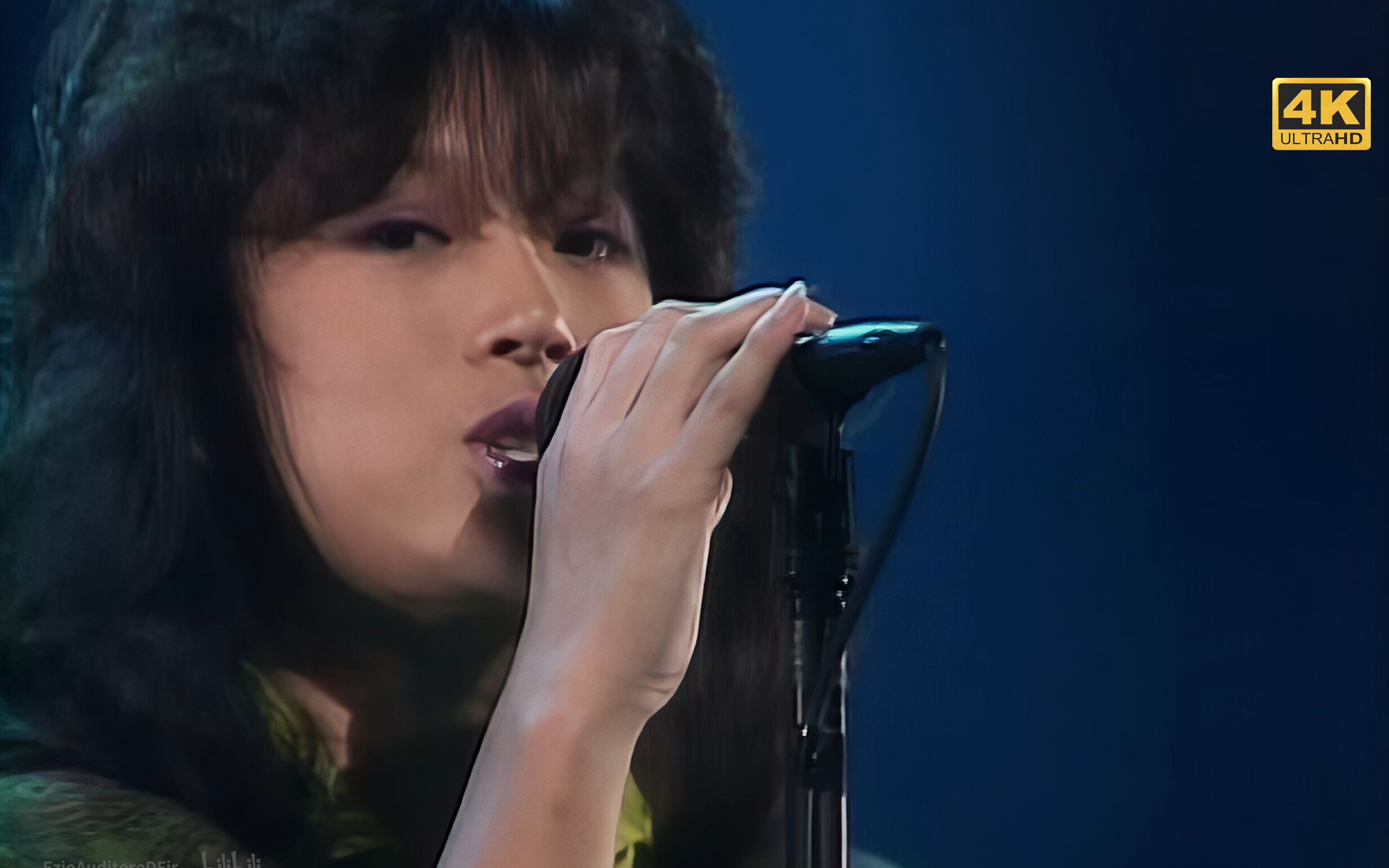 【中森明菜】飾りじゃないのよ涙は(lets go young 1985.2.10)4k120