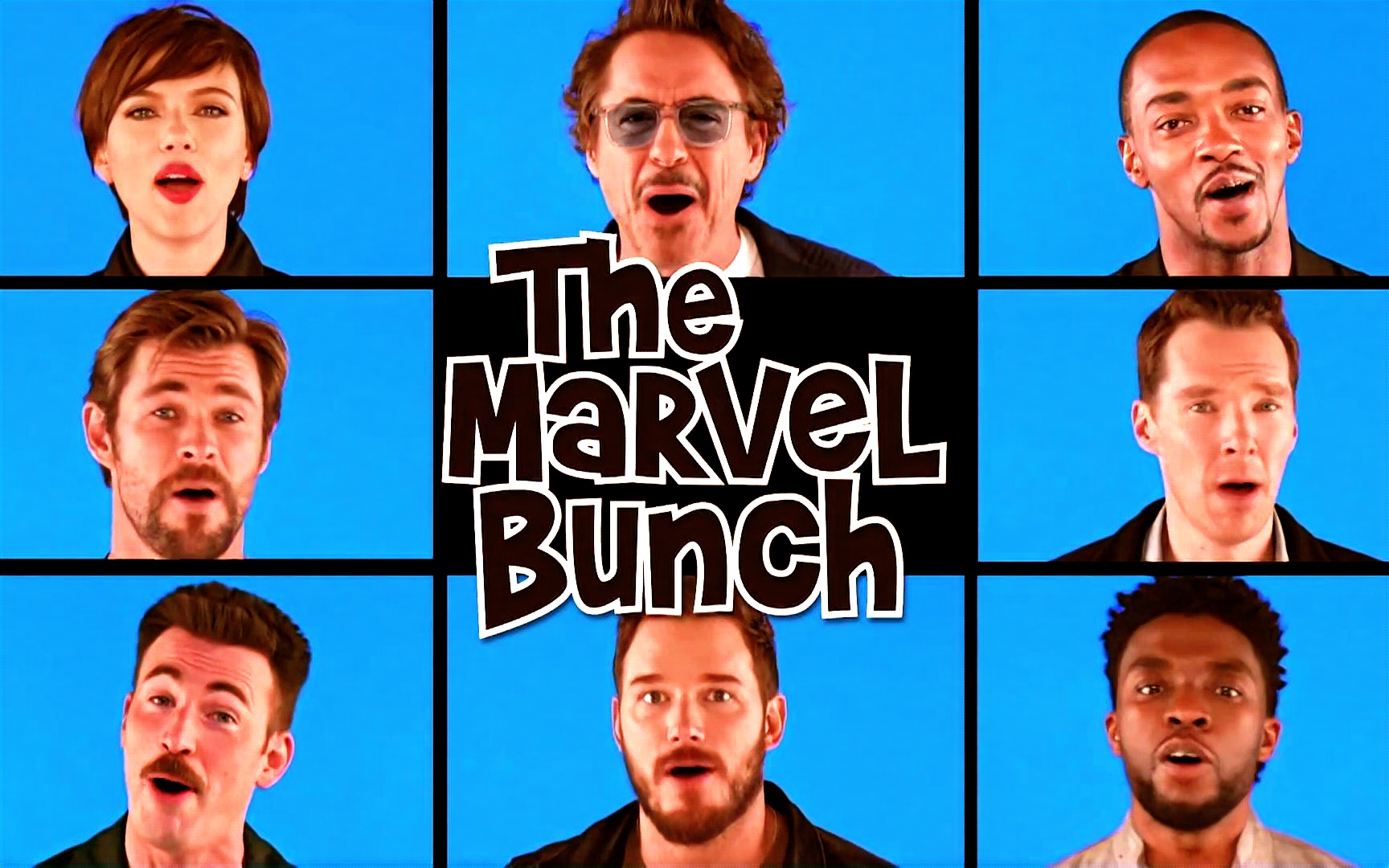 [图]【复仇者联盟3】卡司集体大合唱《The Marvel Bunch》