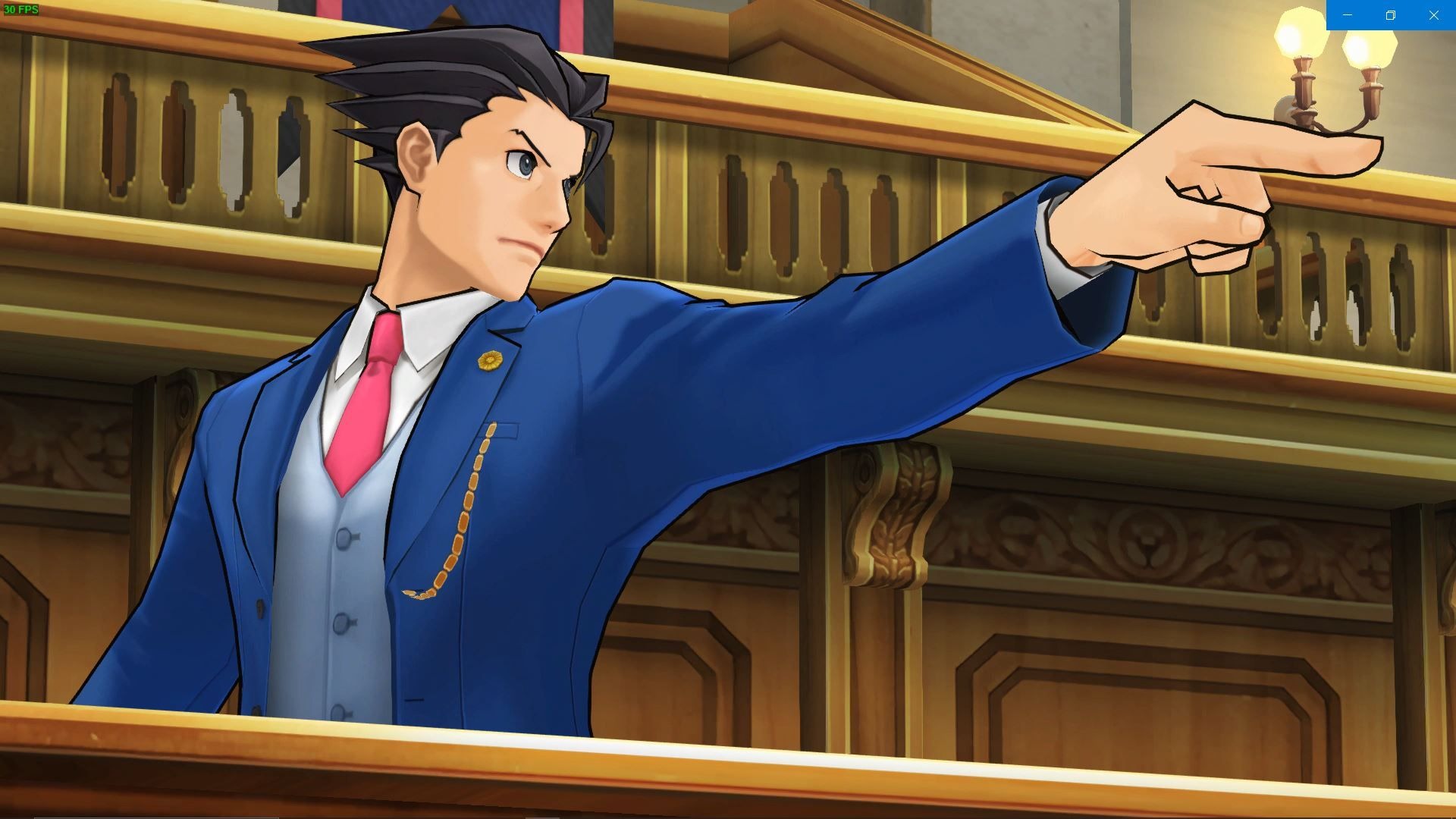 逆转裁判5 成步堂龙一 动作演示