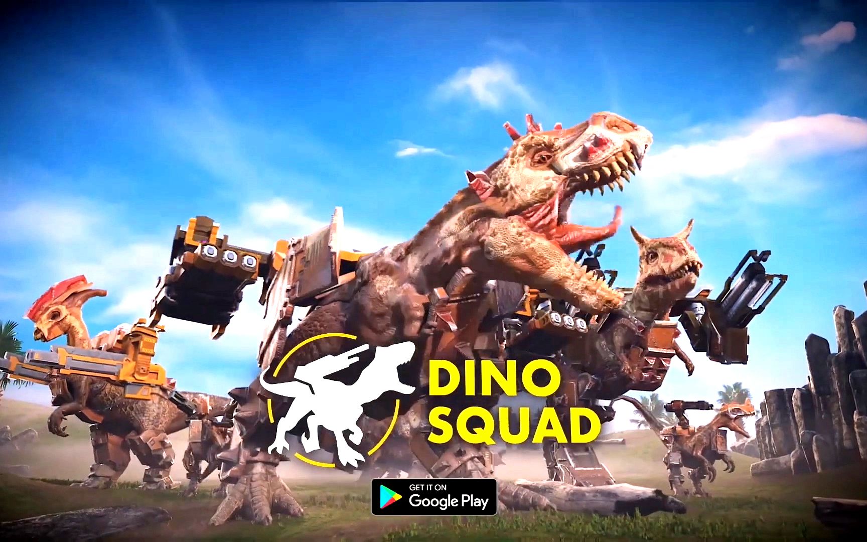 同名美漫改编多人恐龙pvp手游迪诺小队dinosquad试玩