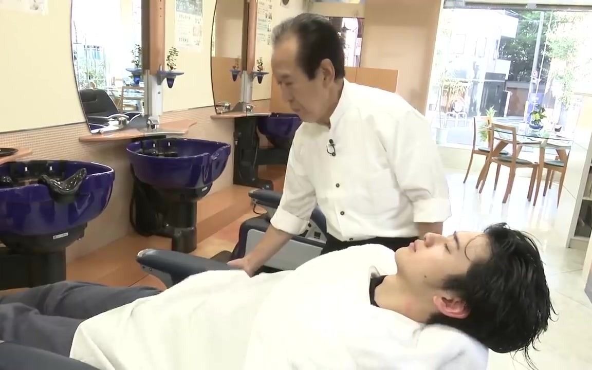 【日本按摩】島田賢道先生 洗头の神技