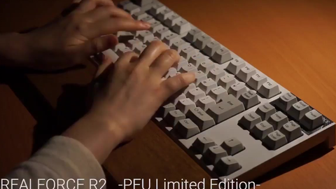 Realforce R2 PFU Limited Edition 打字声（Topre 45g Silent 日本配列