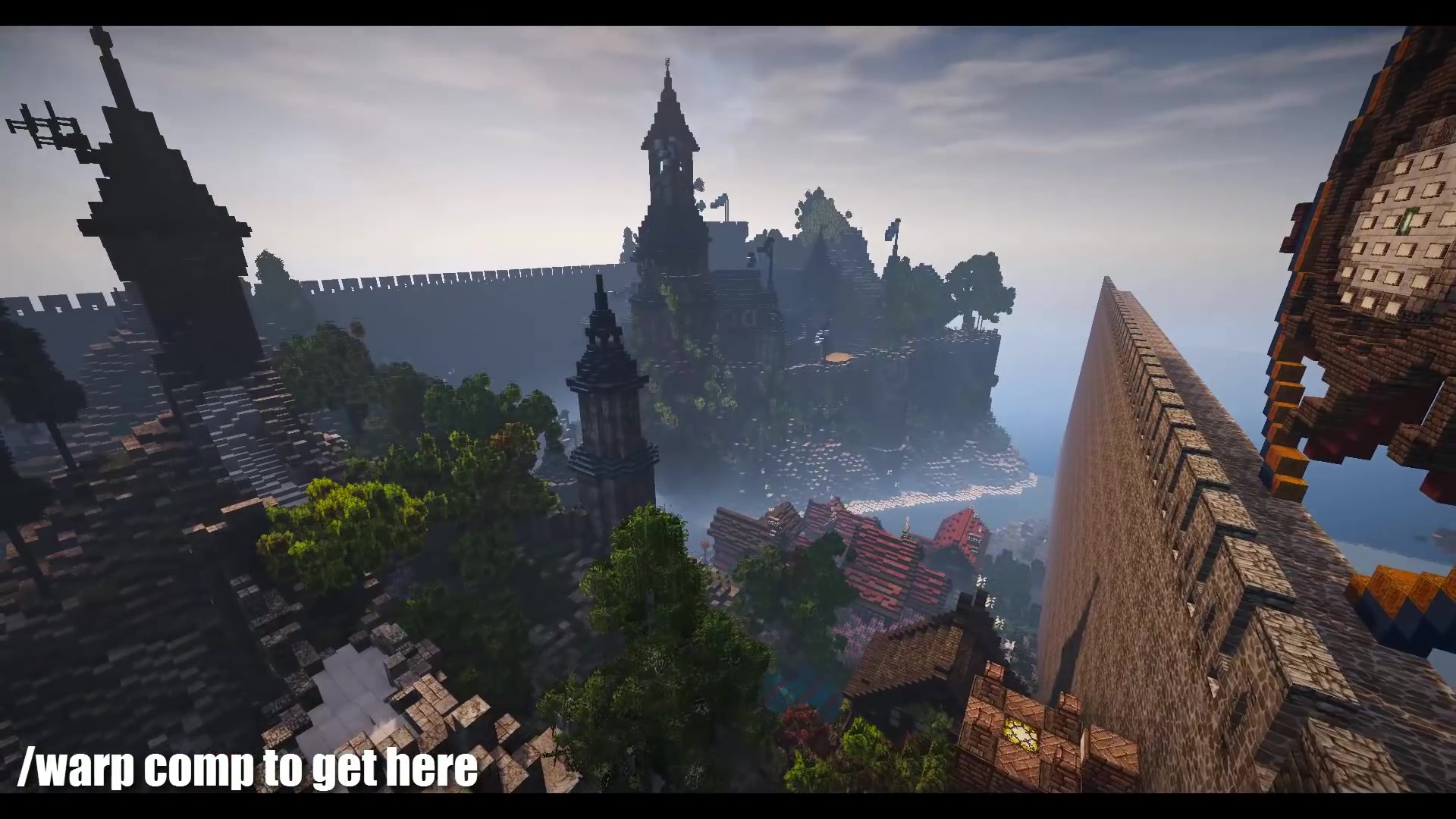 minecraft光明黑暗城堡建造对决