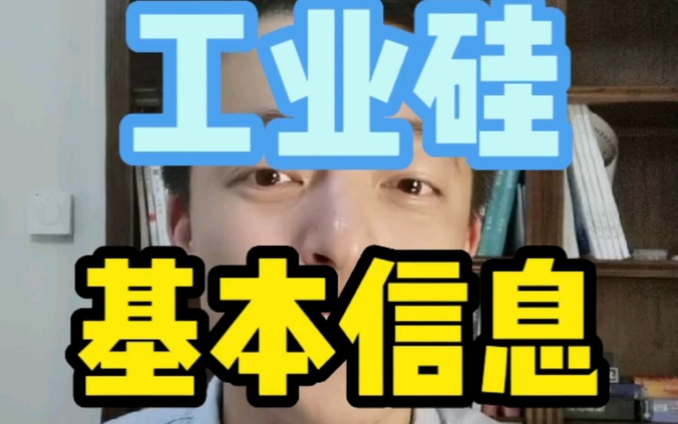 广期所即将上市的工业硅是什么?工业硅有什么主要用途?哔哩哔哩bilibili