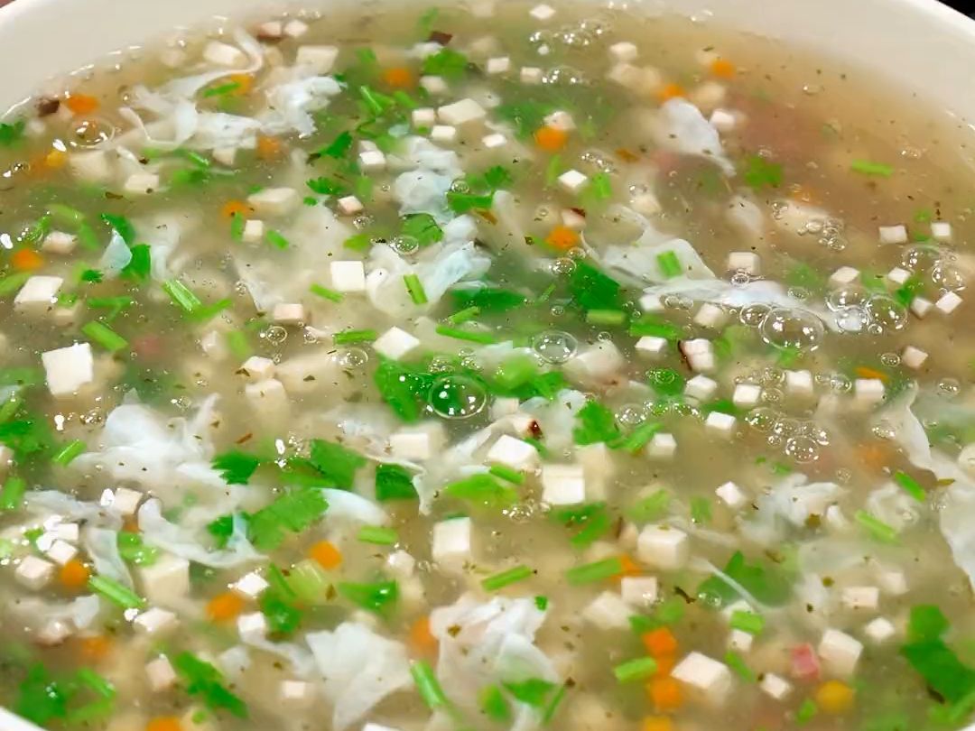 这个外面卖58一份的西湖牛肉羹,您一定要做给家人尝一尝#西湖牛肉羹