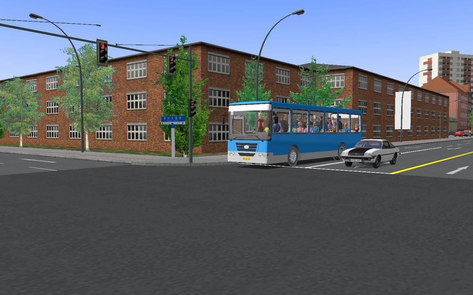 巴士模拟2#38 驾驶京华bk6101n 运营于广佛411路||广佛v1.