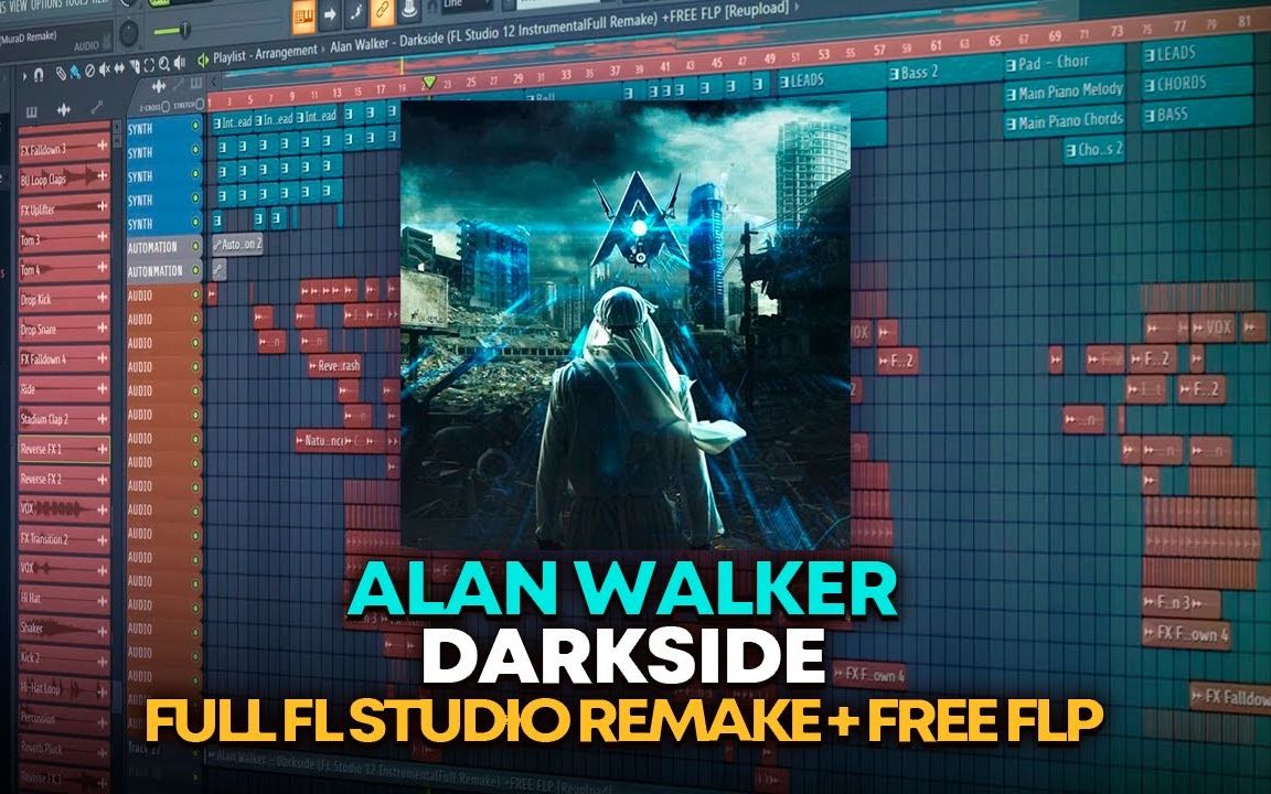 alan walker - darkside [fl studio工程文件]附下载链接