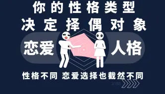 Télécharger la video: 性格类型决定择偶对象！