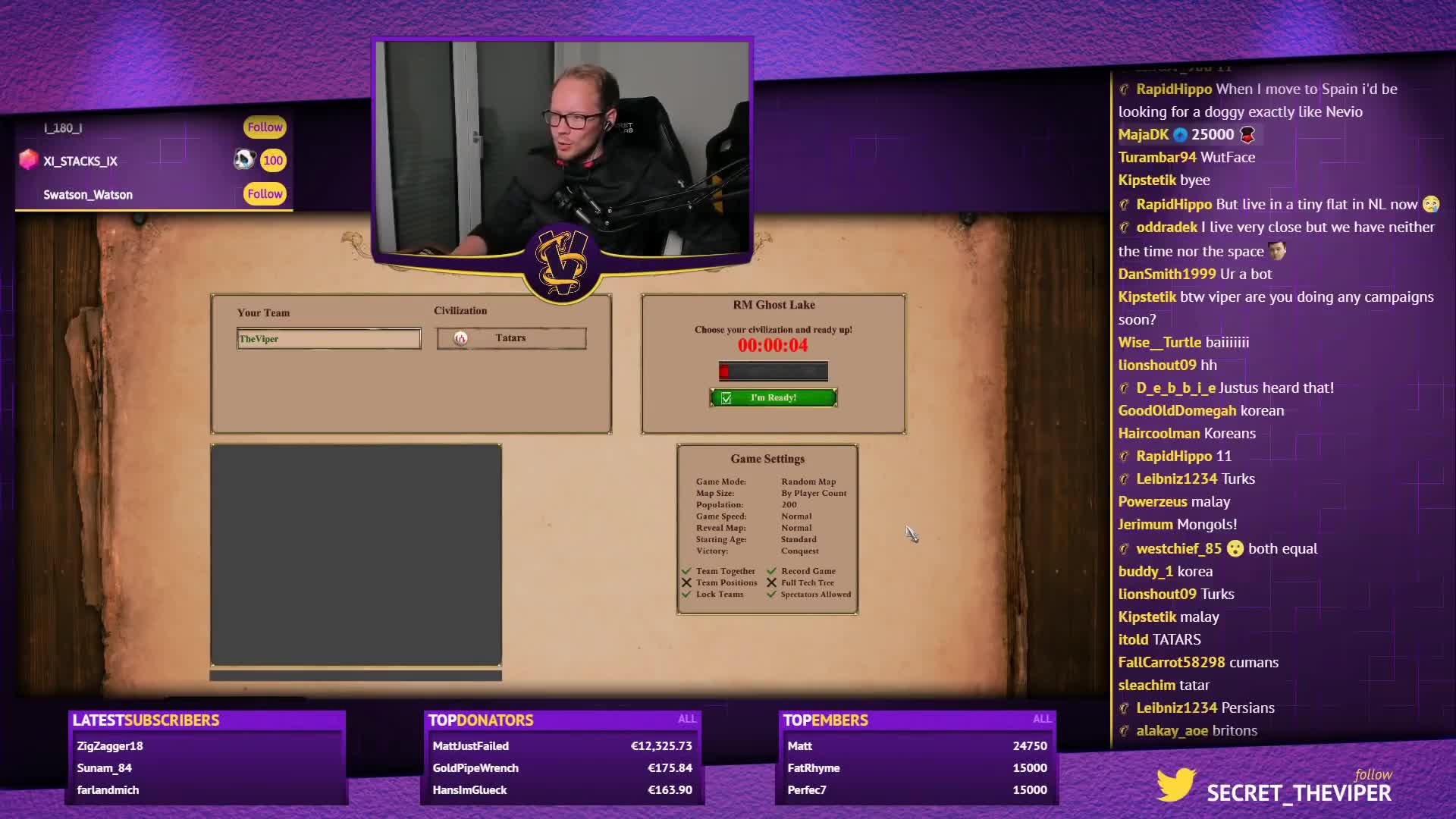 theviper第一次体验草原突骑鞑靼vs法兰克