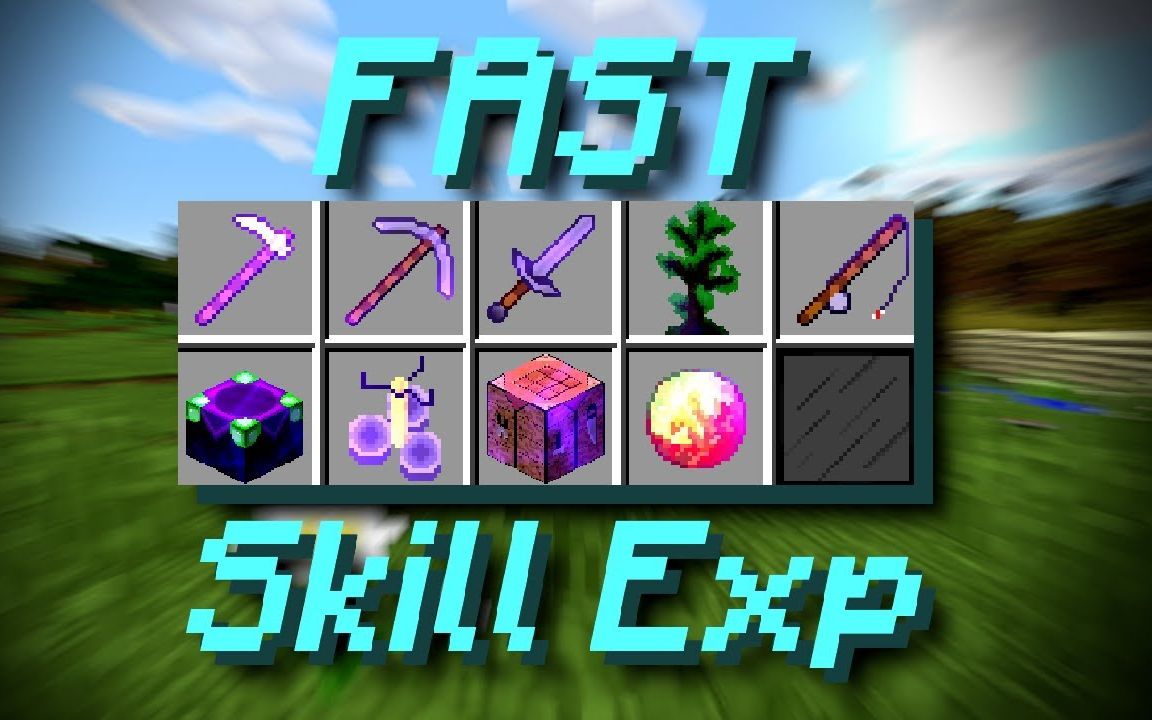 hypixelskyblock教程升级所有技能的最简单方法