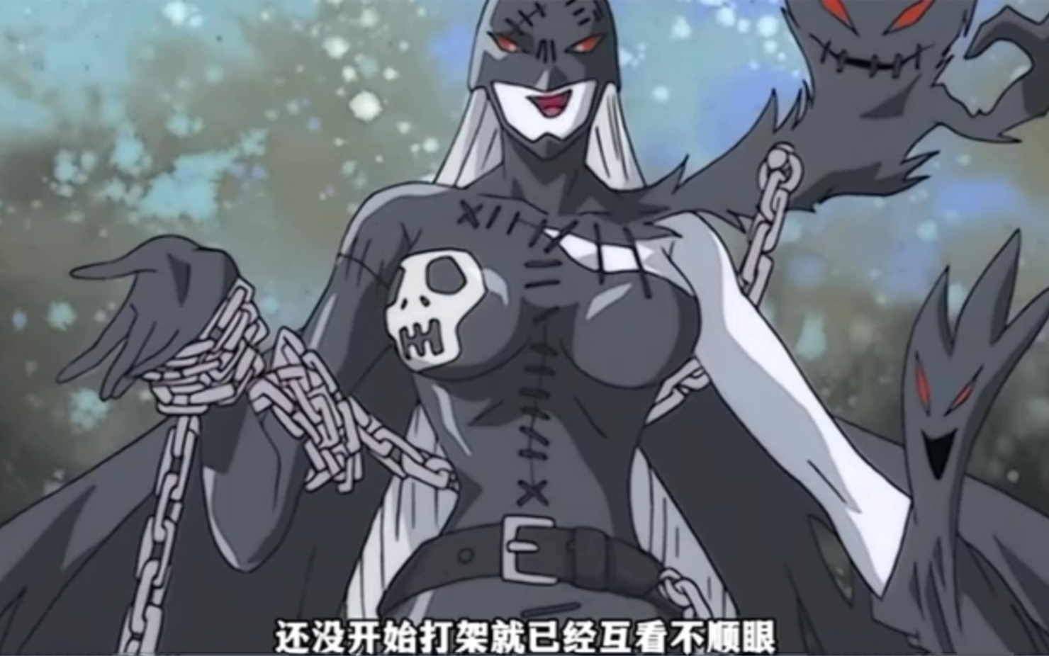 天女兽vs妖女兽,女人打架就是猛,扯头发扇巴掌