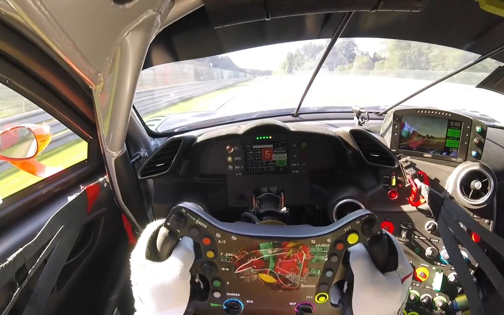 spa francorchamps ferrari 488 gt3 pov