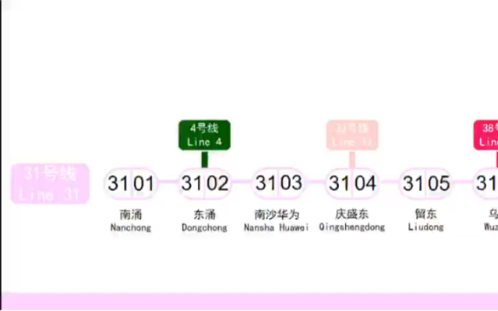 广州地铁远期规划31,32,37,38,40,43号线哔哩哔哩bilibili