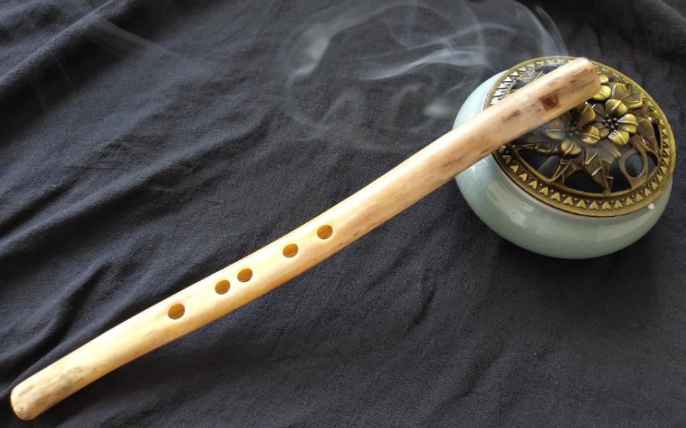 自制骨笛,骨箫,骨头