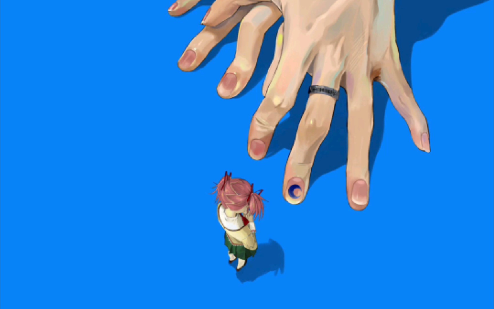 【插画】渺小的我「mihifuhi」