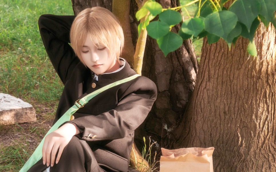 【夏目贵志cos】我叫夏目贵志,愿意把你的名字告诉我吗?