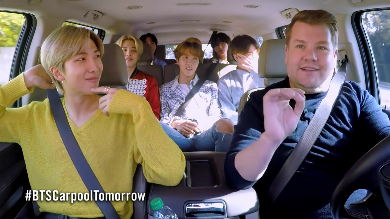 [图]Coming Tuesday BTS Carpool Karaoke.