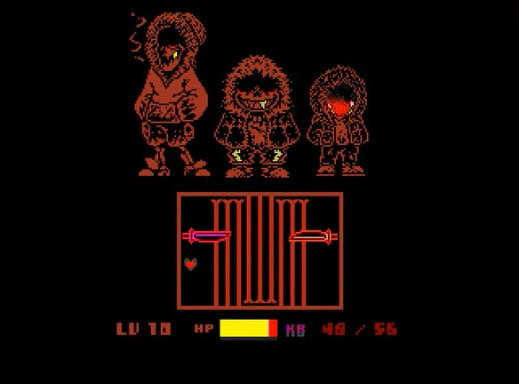 undertale新版三重尘埃fell通关