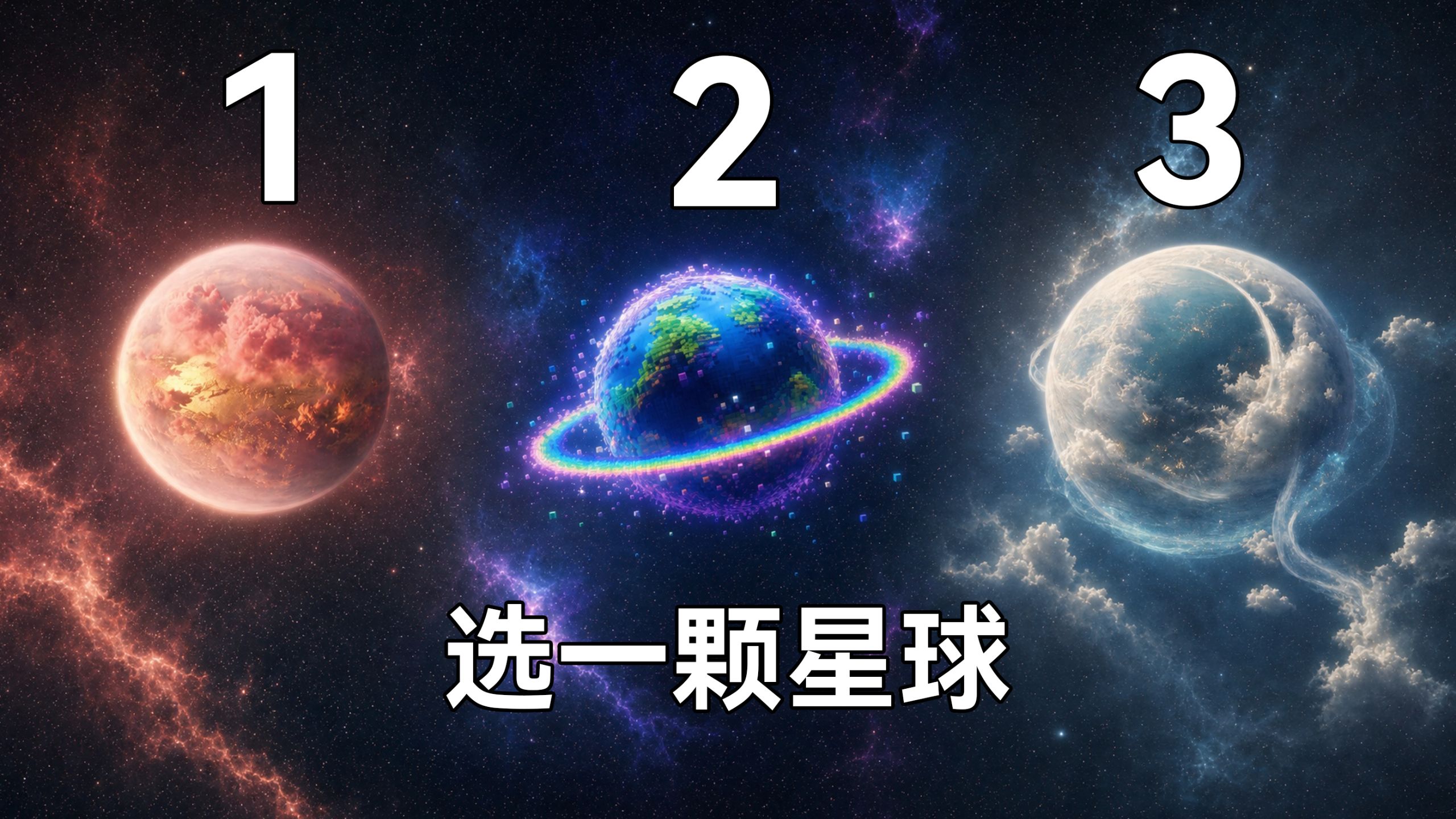 选一颗星球，决定你接下来的旅途