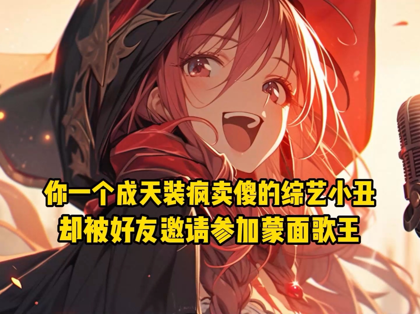 你一个成天装疯卖傻的综艺小丑却被好友邀请参加蒙面歌王