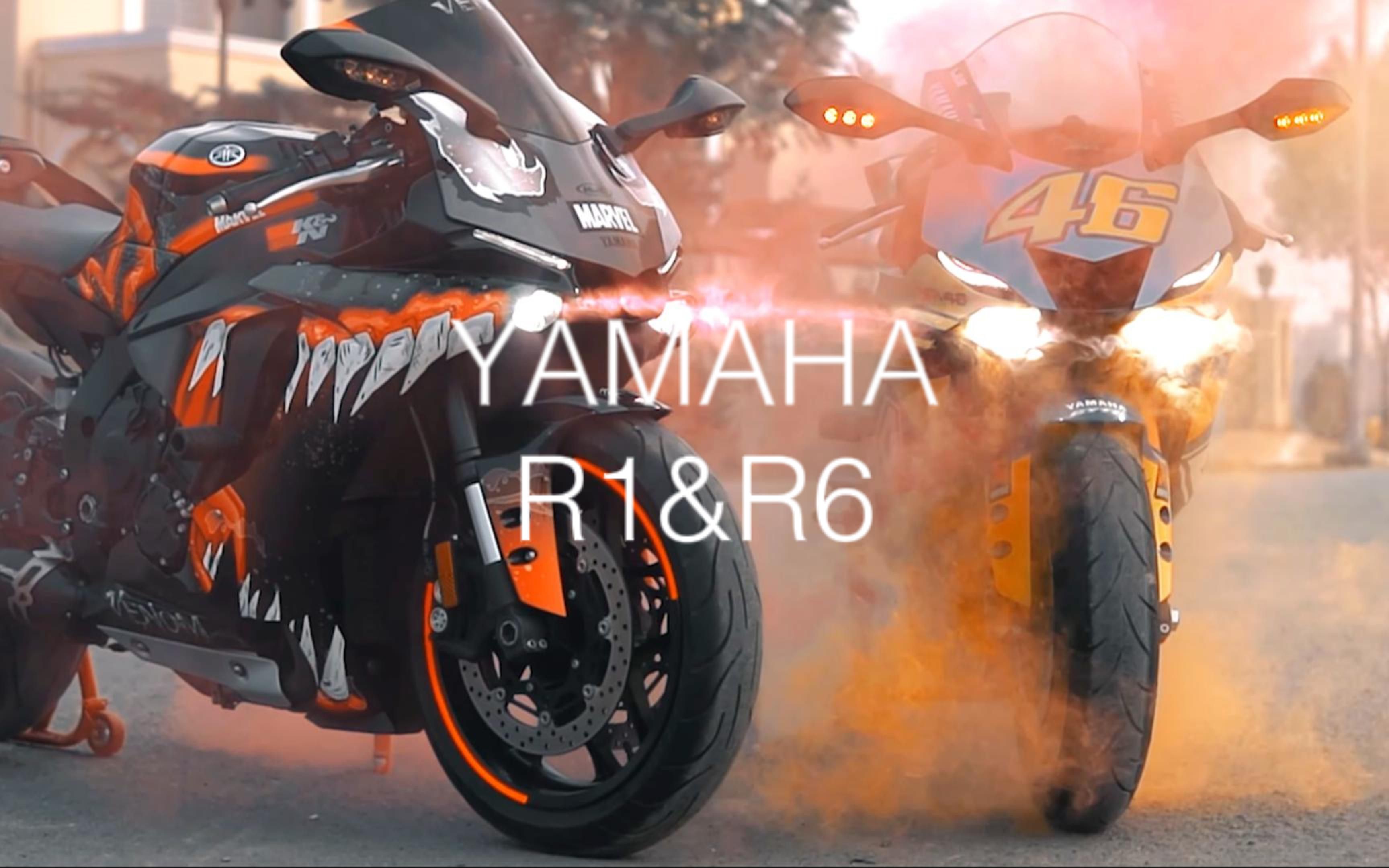 yamaha r1&r6