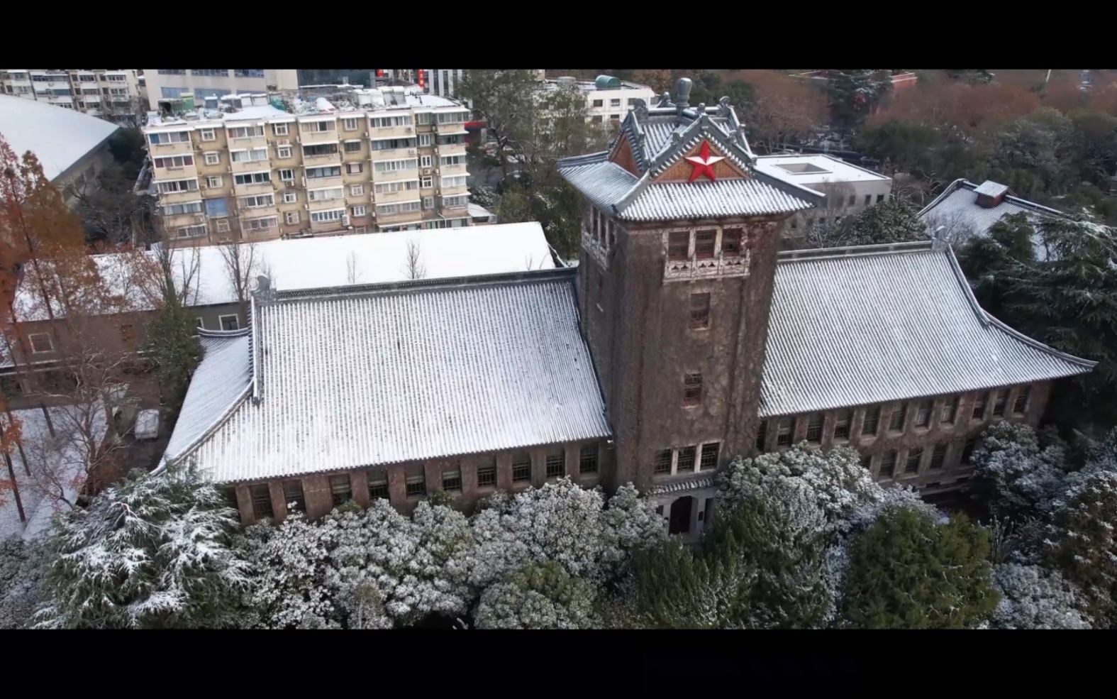 在南大,邂逅一场浪漫初雪哔哩哔哩bilibili