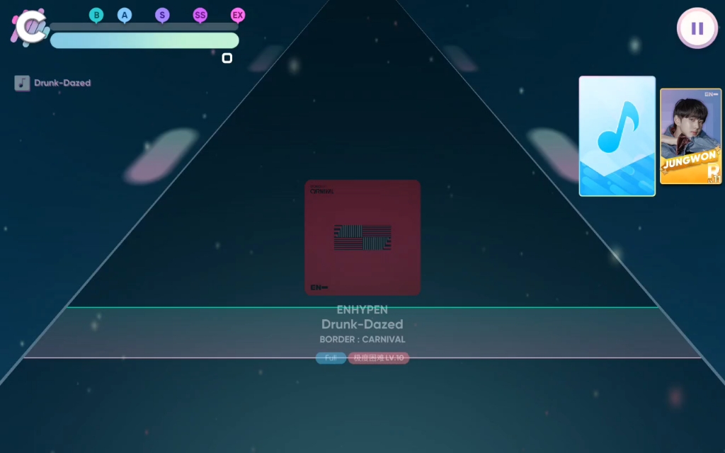 enhypen《drunk-dazed》,hype更新完依托答辩的音游rhythm hive