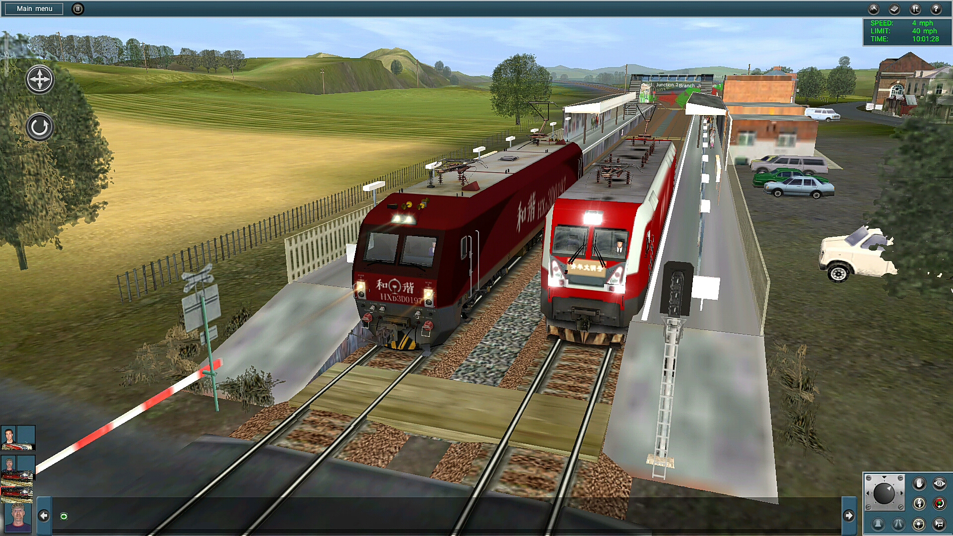 《hxd3d与hxd1d的比赛》比赛中发生了事故