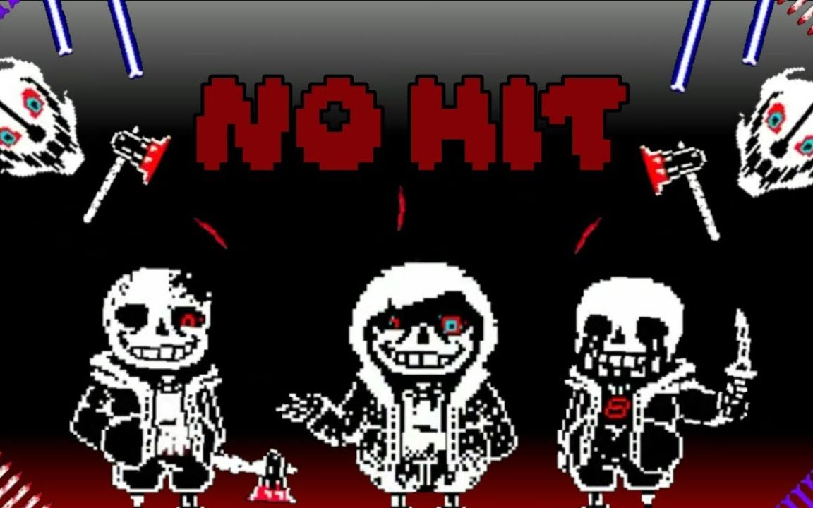 No Hit Disbelief Papyrus Phase 1 2 Official Demo Undertale Fan Game 游戏社