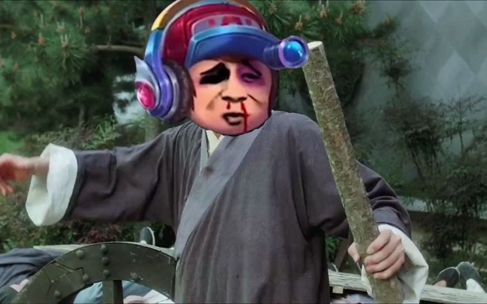 王者荣耀搞笑换头视频鲁班七号真的是太惨了