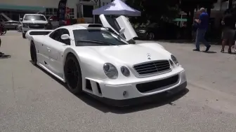 Download Video: 300万美金的奔驰传奇猛兽CLK GTR Fantastic Beast M120 6.9L V12发动机 硬顶限量20台