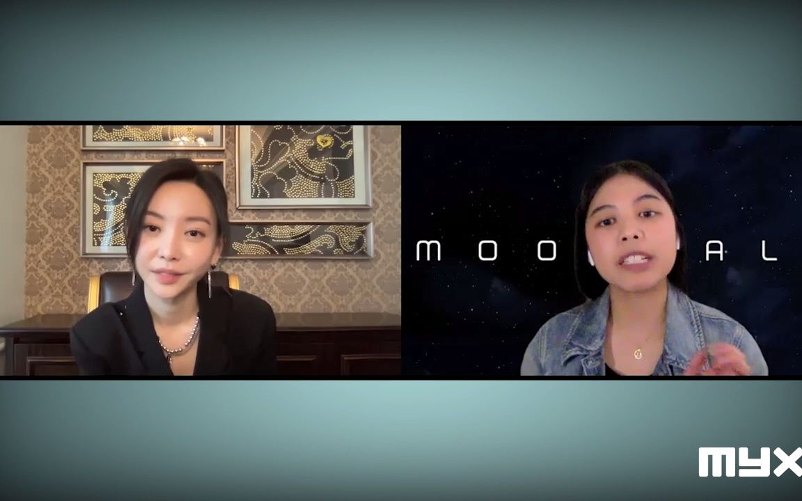 [图]于文文全英文 采访合集 月球陨落 MYX Chats with Kelly Yu About the Film, __Moonfall__ Out Now