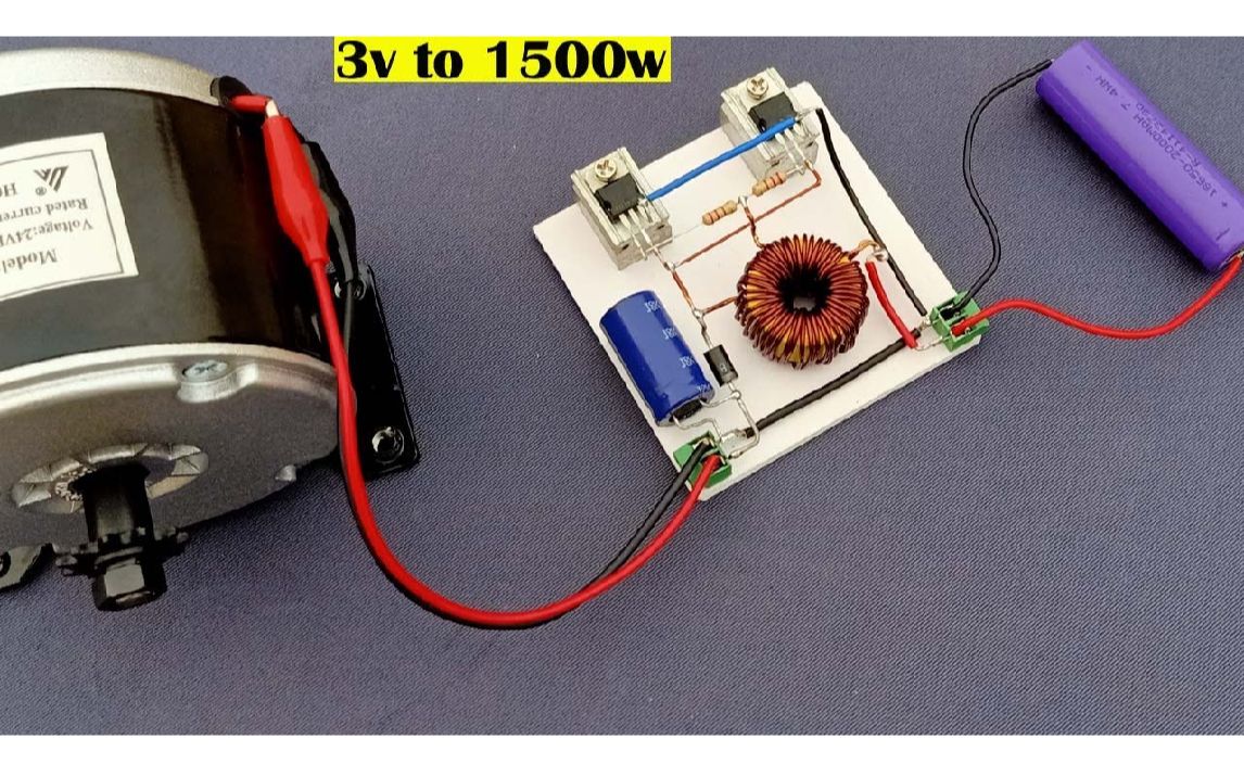 超简单升压电路哔哩哔哩bilibili