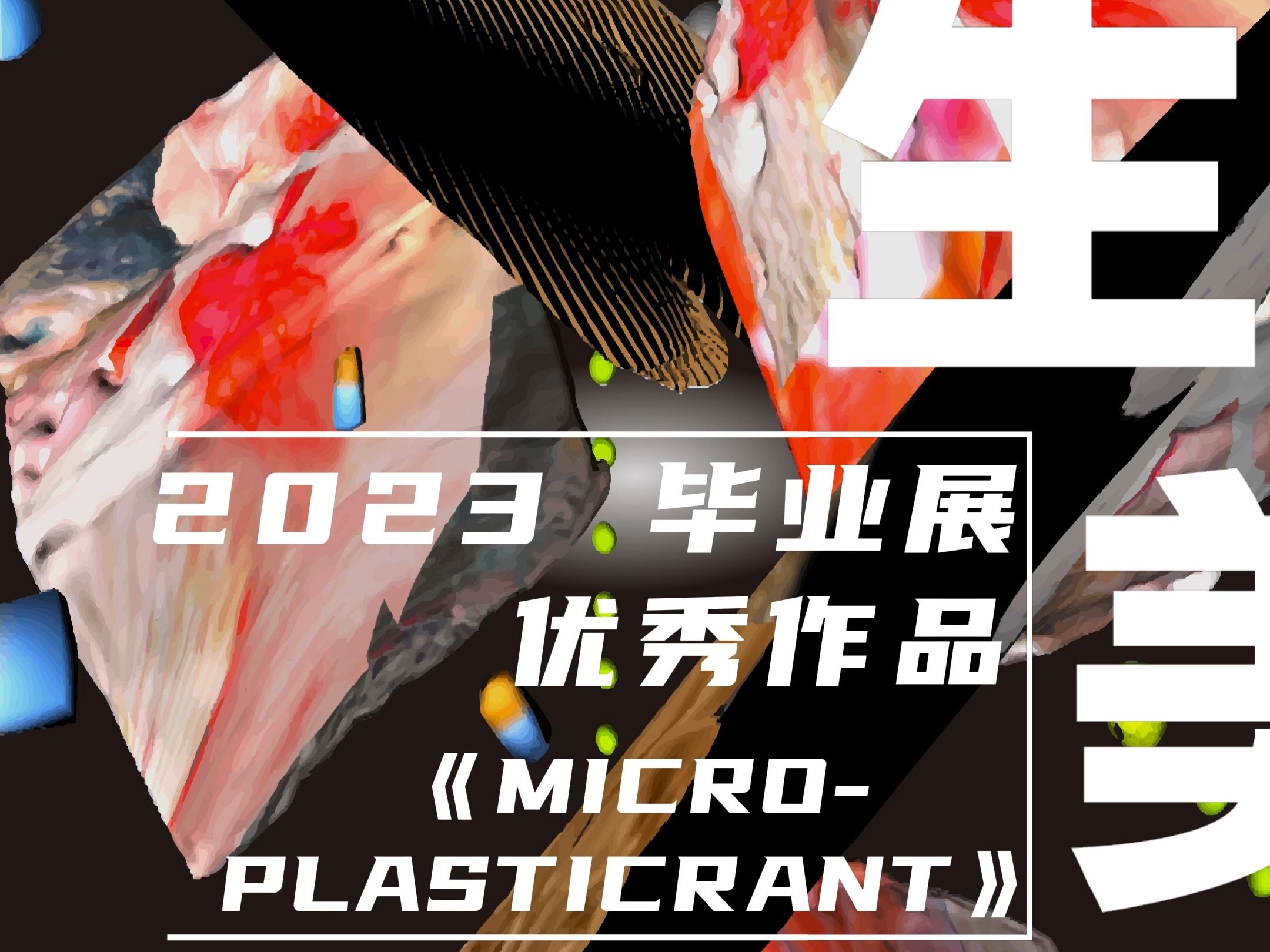 美生美作 2023毕业展优秀作品|设计艺术学院|《MICROPLASTICRANT》哔哩哔哩bilibili