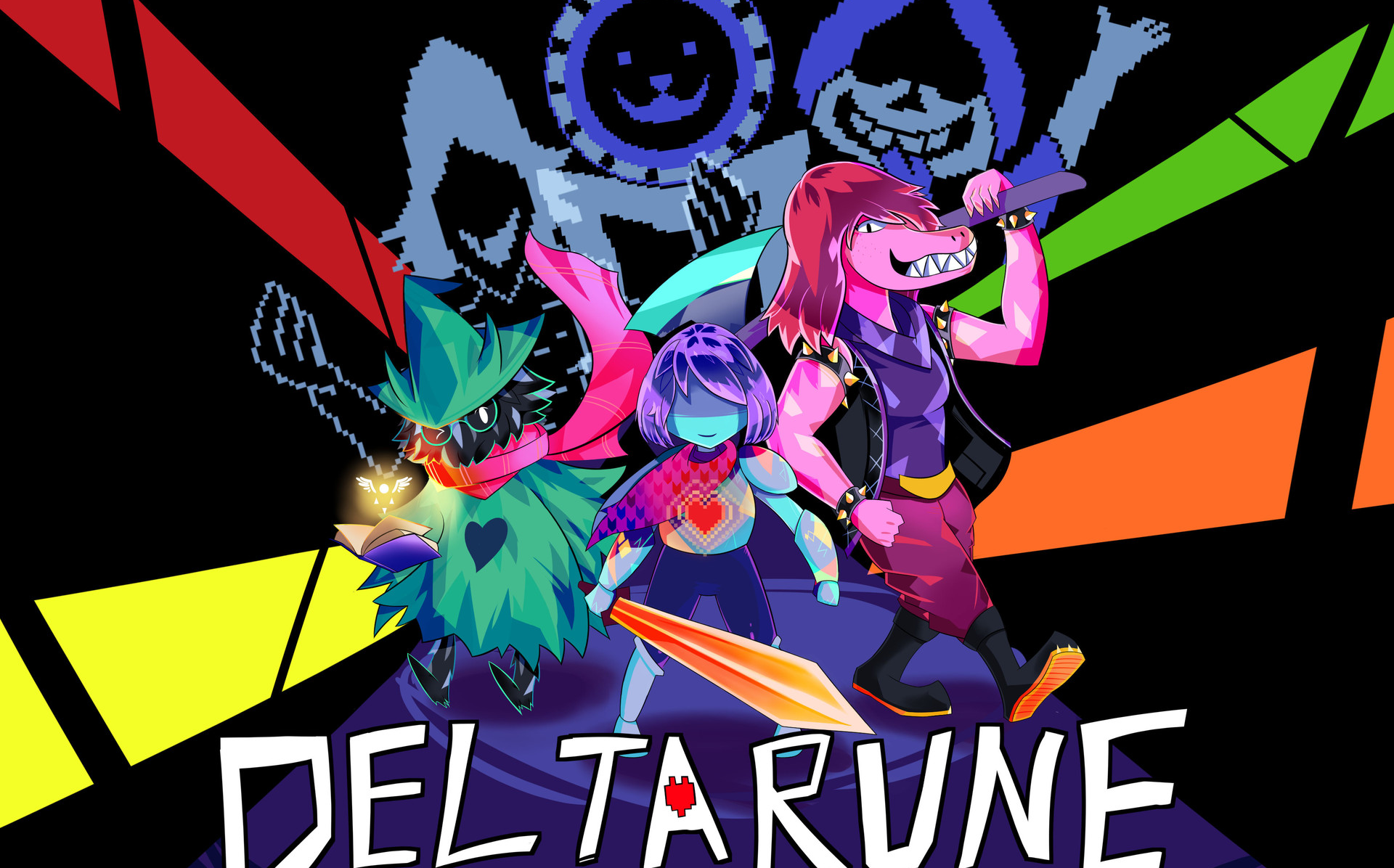 【寒冰之星spr/b站专享】三角符文deltarune:如果第一