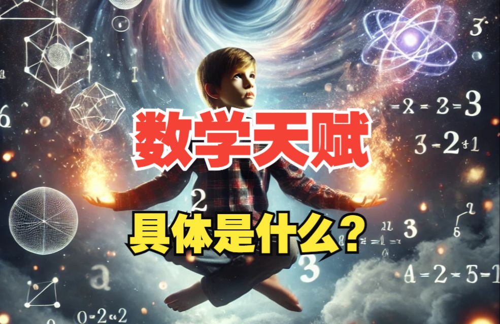 【数学杂谈】什么是数学天赋?它可以被训练吗?哔哩哔哩bilibili